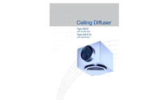 Trox - Model AKR - Ceiling Diffuser - Brochure