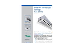 Trox - Model WK-D-WF - Convective Chilled Ceiling - Brochure