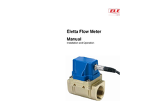 Eletta Flow Meter Manual