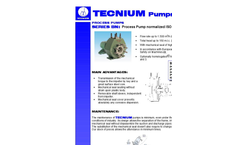 Plastic Process Pumps Brochure