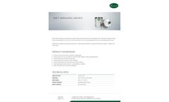 Endecotts - Wet Washing Sieves - Brochure