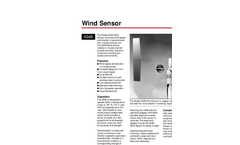 ET - Model 034B - Wind Sensor Brochure