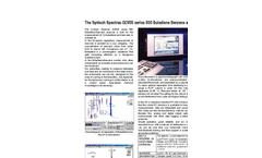 Syntech Spectras - GC955-603 - 1,3-Butadiene Benzene Analyser Brochure