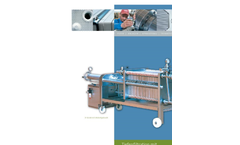 Model SF 1000 B - Plate and Frame Filters Brochure