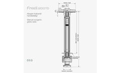 Model Frees 1200 TD - Manual Cryogenic Globe Valve
