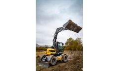 Mecalac - Model 9MWR - Wheeled Excavator