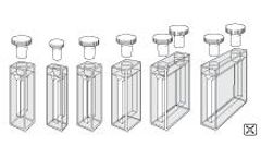 Starna - Model Type 29 & 29/B. Semi-Micro - Rectangular Cuvettes