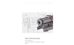 Speck - Model MU - Close-Coupled Pump with Mechanical Seal - Brochure