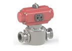 Servinox - Model MV - Multiport Ball Valve for Process Line and All Types of Fluids