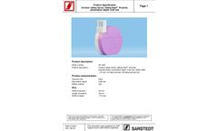 Sarstedt - Model 85.1023 - Incision Safety Lancet  - Brochure