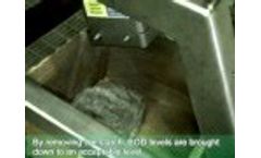 Solid Liquid Separation - Separating Potato Starch - Liquid Solid Separator Video
