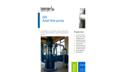 Bosman - Model Vision-MV - Fish Friendly Pump - Brochure