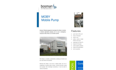 Bosman - Model B4 - Windwater Mill - Brochure
