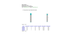 Pleated Filter Elements Brochure