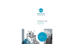 PUC - Model Type EL - Colloid Mills Brochure