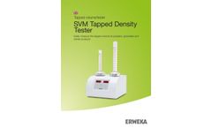 Erweka - Model SVM - Tapped Density Tester - Brochure