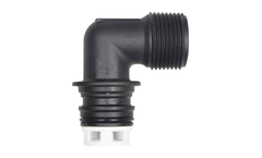 Clack - Model NPT X QC DLFC  - 3/4"  Elbow