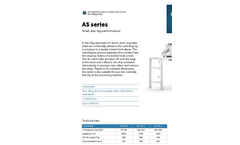 AS Series De-oiling Centrifuge Datasheet