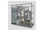 OLSA - Model CIP/SIP - Purified Water Buffer Tanks and Sanitary Heat Exchanger