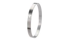 Oetiker - Model 150 - Aluminum - Multi Crimp Ring Puzzle Lock Design