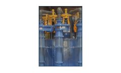 Hydrocyclones for flue gas desulfurization FGD power applications