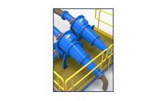 Hydrocyclones for quench water treatment