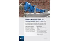 KREBS® - Cyclones for Sewage Water Treatment Applications - Brochure