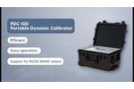 Environment - Portable Dynamic Calibrator PDC-100 - Video