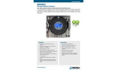 Michell - Model QMA601 - Process Moisture Analyzer - Brochure