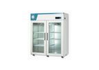 Model CLG-1400G - Glass Double Door Laboratory Refrigerator