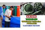 Spirulina Pond Liners - from Arjun Tarpaulins -The Most preferred Tarpaulins for spirulina Ponds. - Video