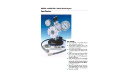 Critical Point Dryer E3000/3100 Specification- Brochure
