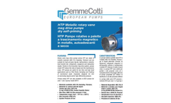 GemmeCotti - Model HTP - Rotary Vane Mag Drive Pumps - Brochure