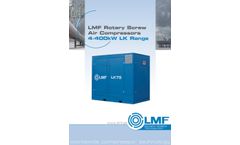 LMF - Model 4-400kW LK Range - Rotary Screw Air Compressor - Brochure