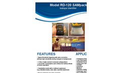 RD-120 SAMpack - Backpack Isotope Identifier Brochure