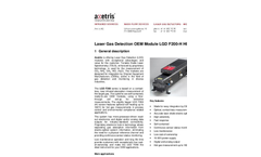 Axetris - Model LGD F200-H HCl - Laser Gas Detection OEM Module - Datasheet
