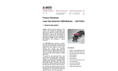Axetris - Model LGD F200-A CH4 - Laser Gas Detection Modules - Datasheet