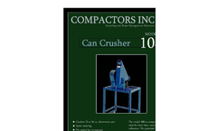 Can Crushers - Model 108 Brochure