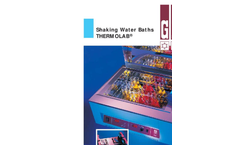 Model 1083 - Shaking Water Bath  Brochure