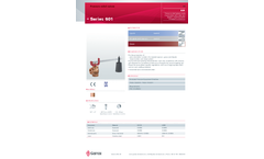 Goetze - Model Series 601 - Pressure Relief Valves - Datasheet