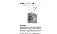 GSE 401 for Oxygen Datasheet