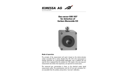 Gas Sensor for Detection of Carbon Monoxide CO-GSE 507