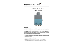 Audio Alarm Unit-CWE 58