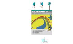 Drum Pumps PP - Brochure