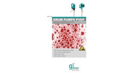 Drum Pump PVDF - Brochure
