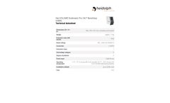 Heidolph - Model Hei-VOLUME-G9BXL - Benchtop Continuous Distillation System Brochure
