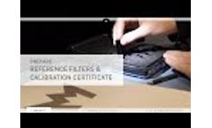 Preparation of a Spectrophotometer for the Calibration with Hellma Glass Filters Video