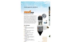JUDO - Model JPF-Plus ¾" - 2" - Flushable Return Protection Filter Brochure