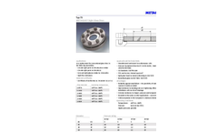 Metaglas - Model Type 73 - Sight Glass Discs - Brochure