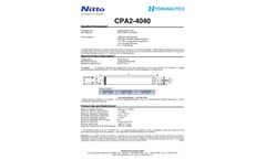 Hydranautics - Model 4 - Sea Water Composite (SWC) Membrane - Brochure